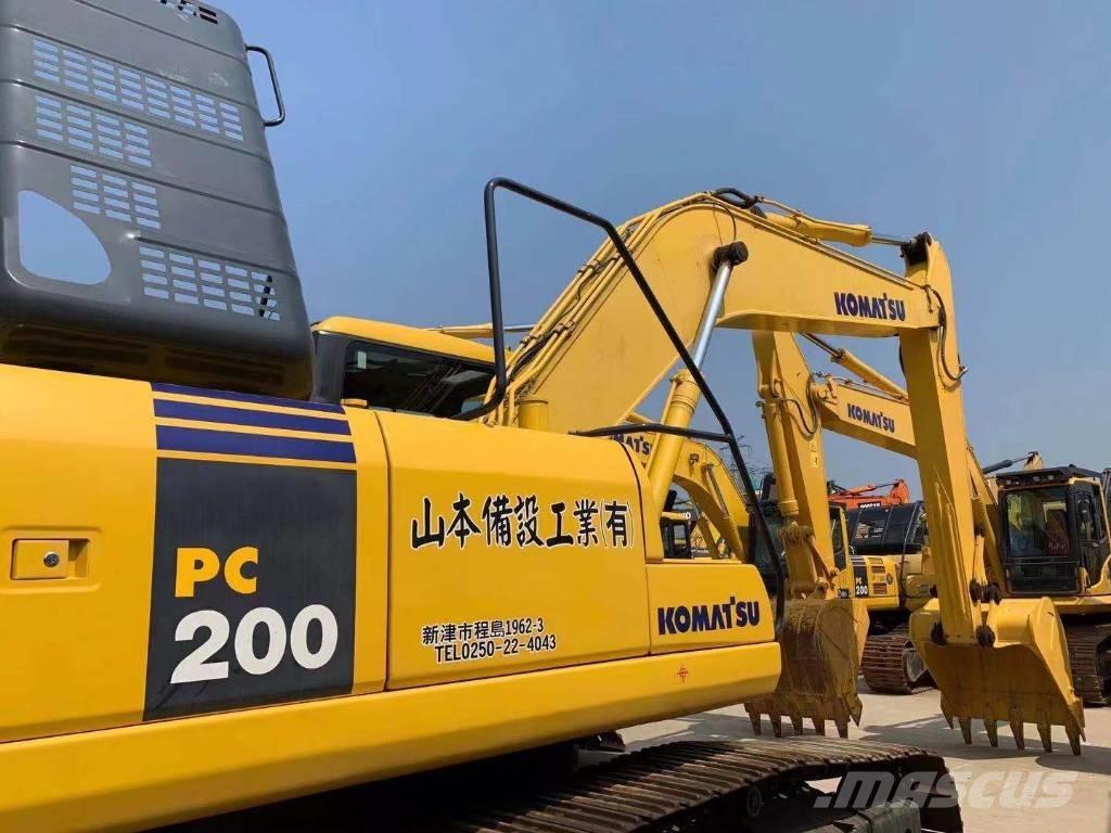 Komatsu pc200-7 Bandgrävare
