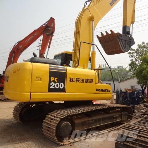 Komatsu pc200-7 Bandgrävare