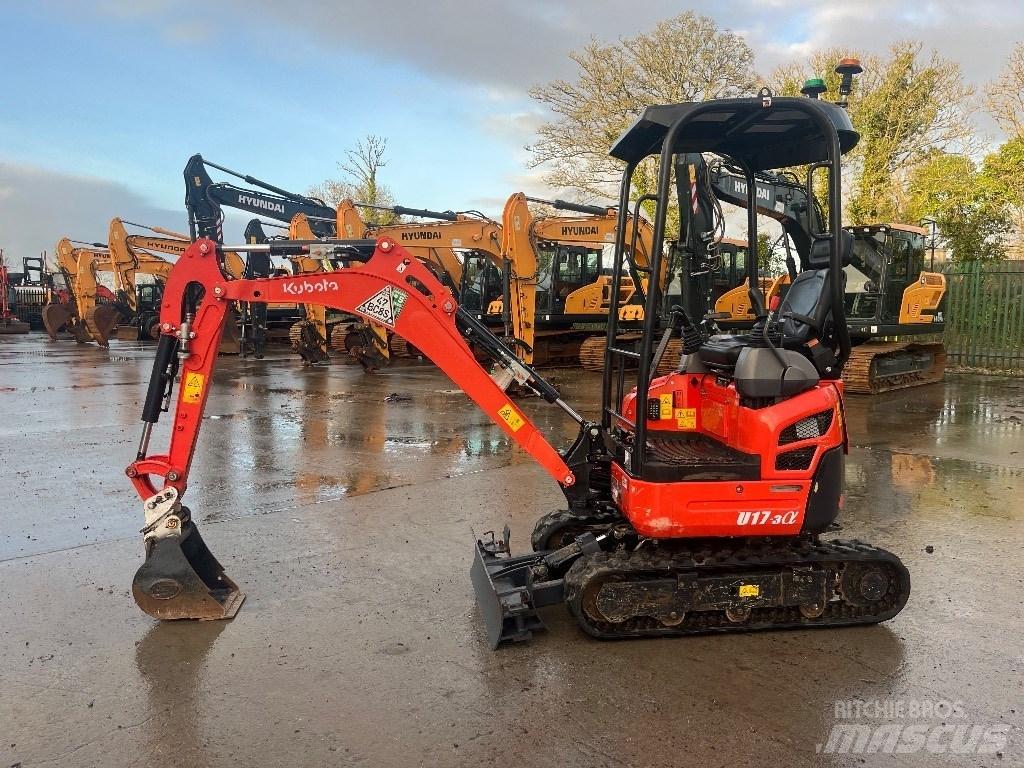 Kubota U 17-3 Minigrävare < 7t