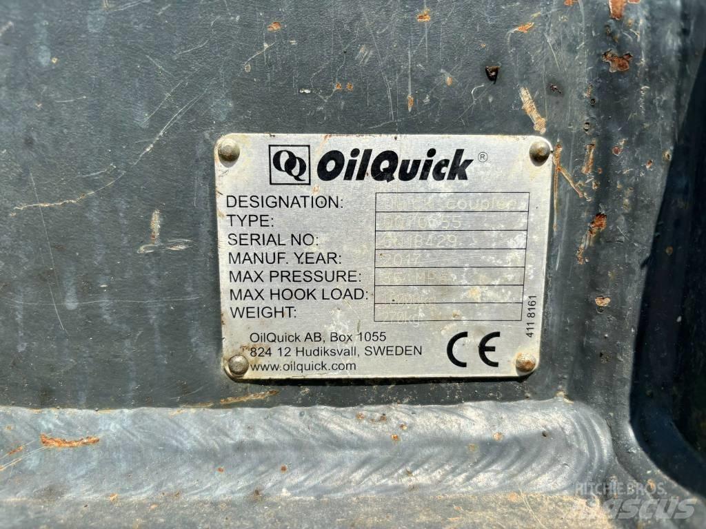 OilQuick OQ 70/55 Redskapsfäste/ adaptrar