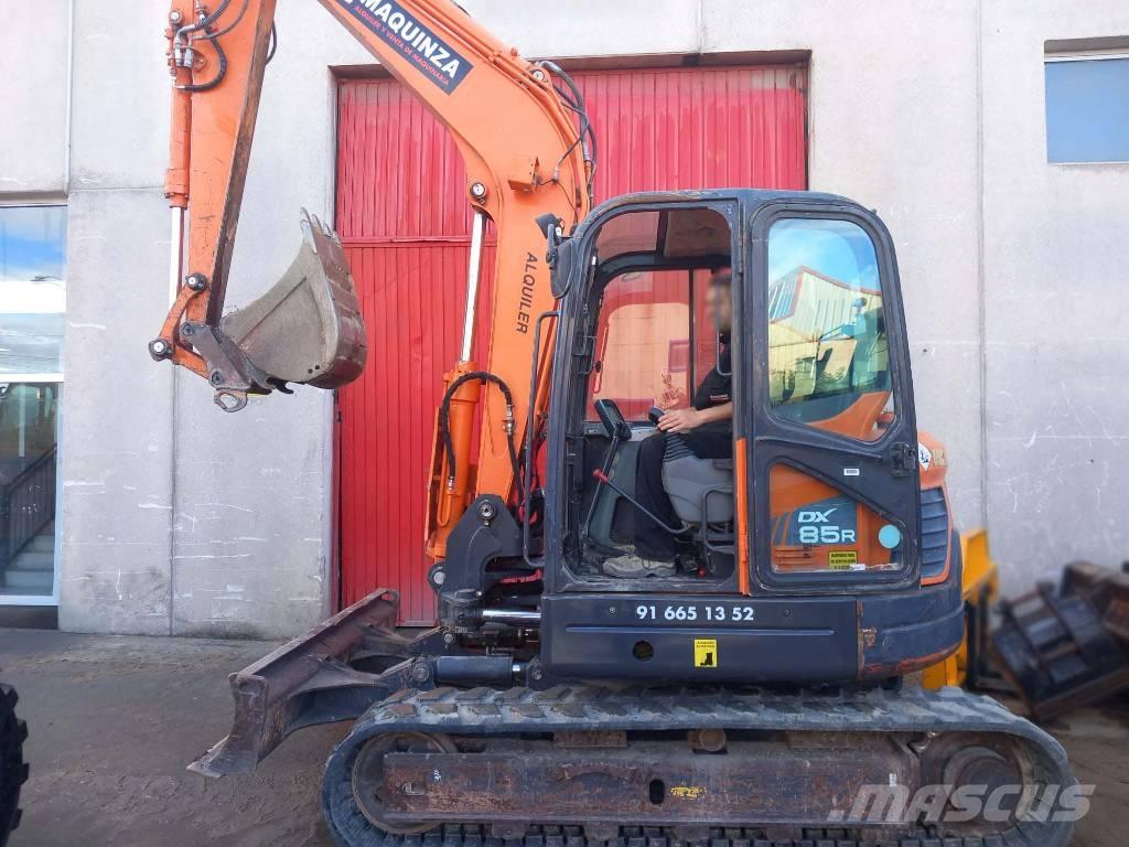 Doosan DX 85 R-3 Midigrävmaskiner 7t - 12t