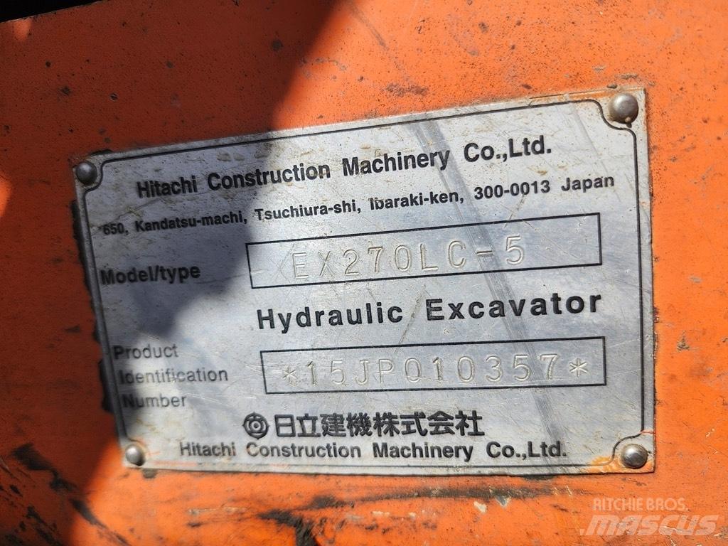 Hitachi EX 270 LC-5 Bandgrävare