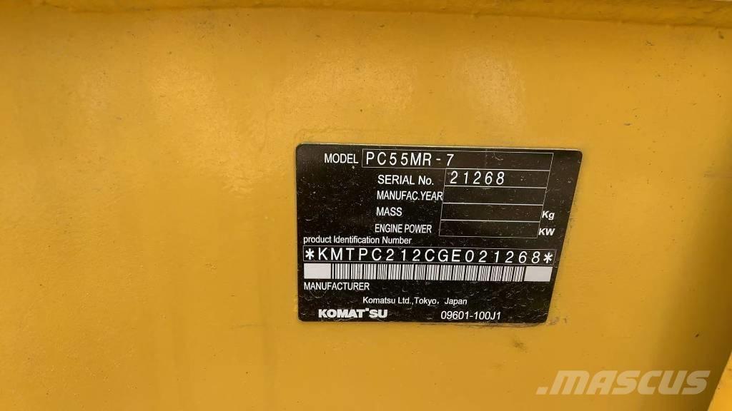 Komatsu PC 55 MR Bandgrävare