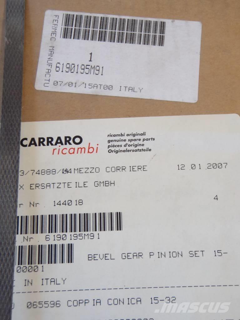 Carraro Baggerlader Växellåda