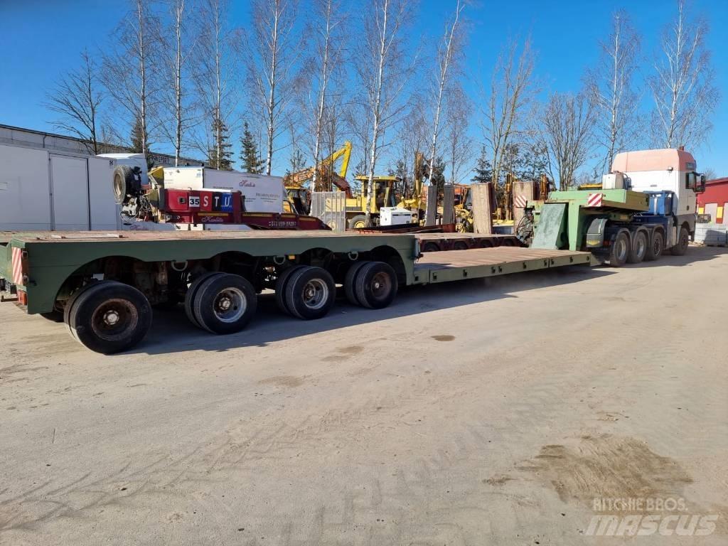 Broshuis 4ABD - 58 Låg lastande semi trailer