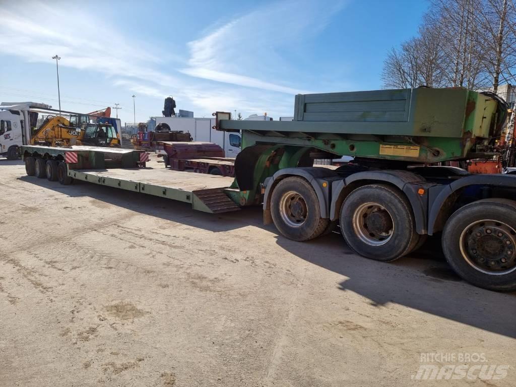 Broshuis 4ABD - 58 Låg lastande semi trailer