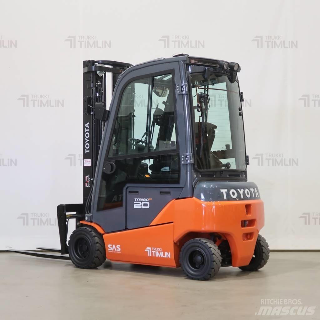 Toyota 8FBMK20T Elmotviktstruckar