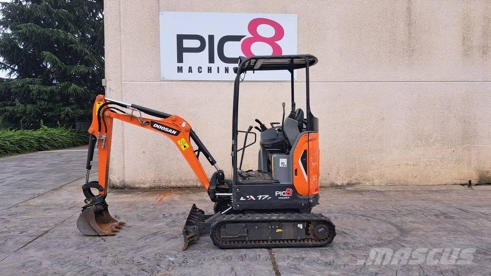 Doosan DX 17 Minigrävare < 7t