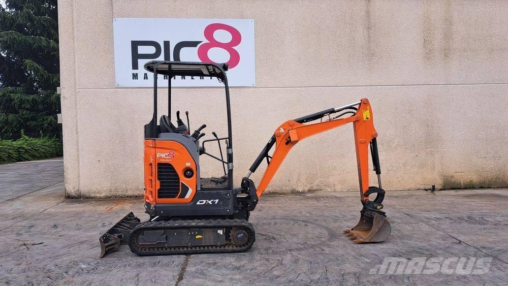 Doosan DX 17 Minigrävare < 7t
