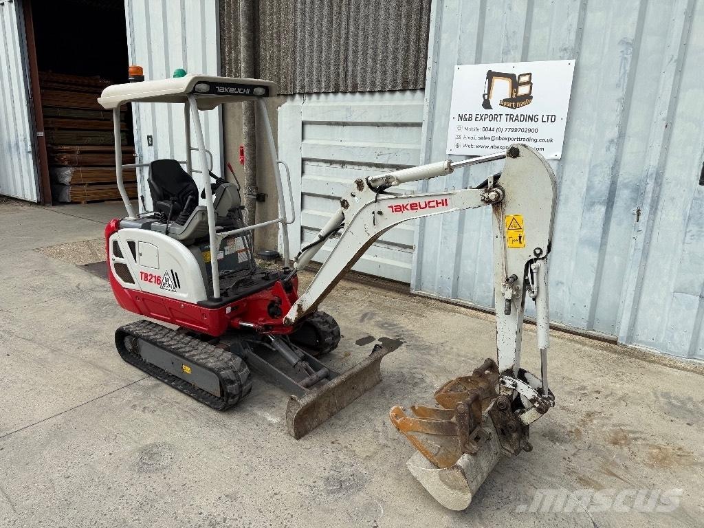 Takeuchi TB 216 Minigrävare < 7t
