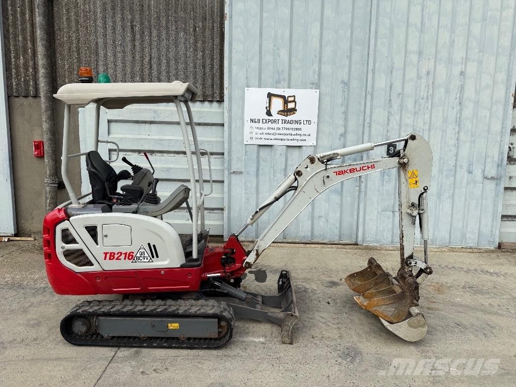 Takeuchi TB 216 Minigrävare < 7t