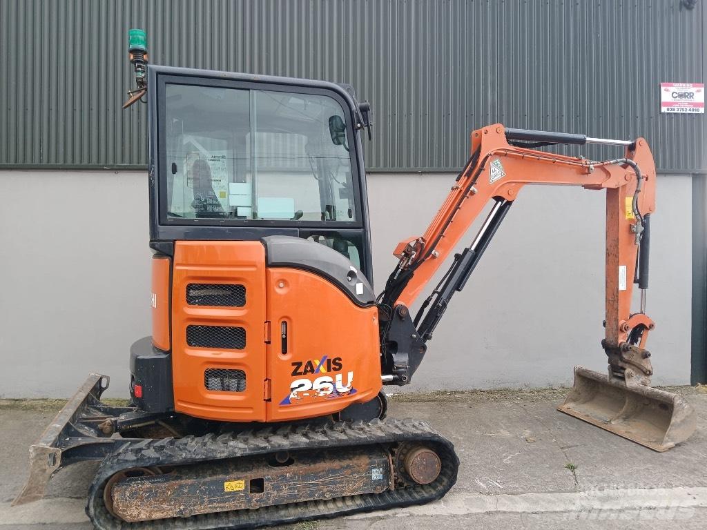 Hitachi ZX 26 U-6 Minigrävare < 7t