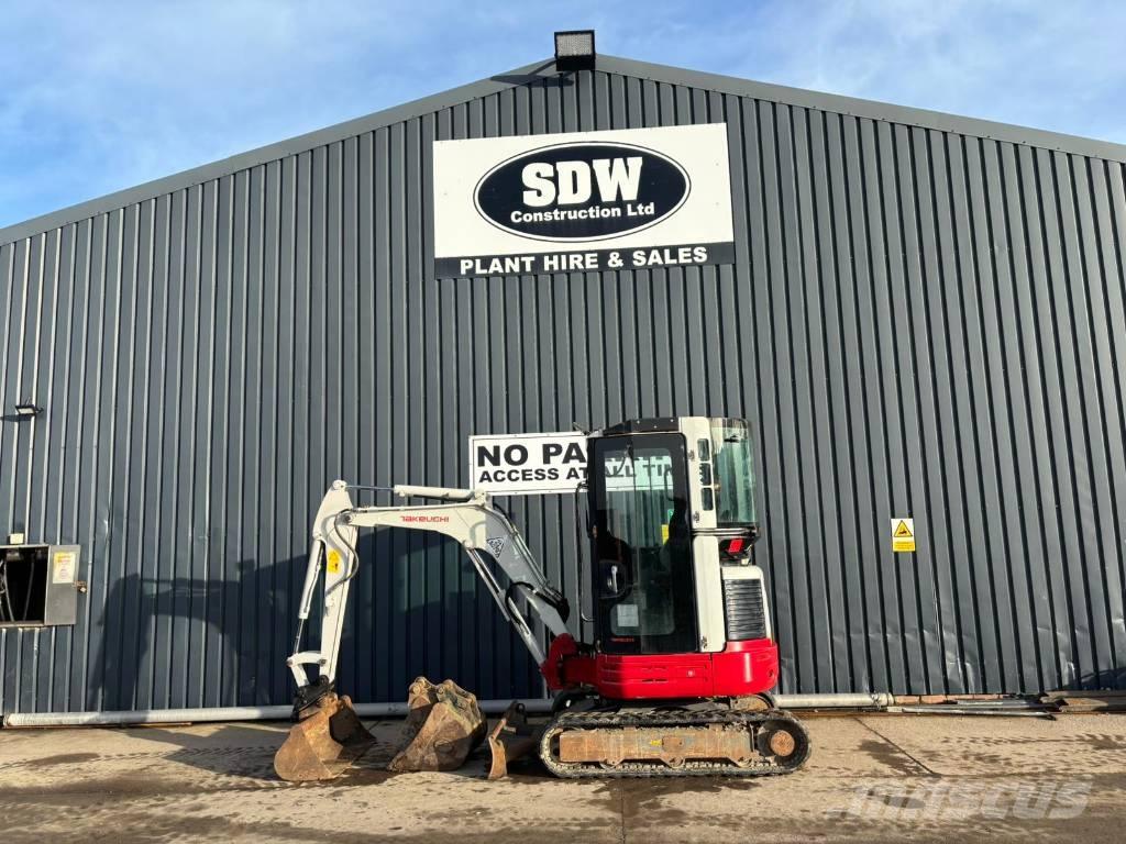 Takeuchi TB 23 R Minigrävare < 7t