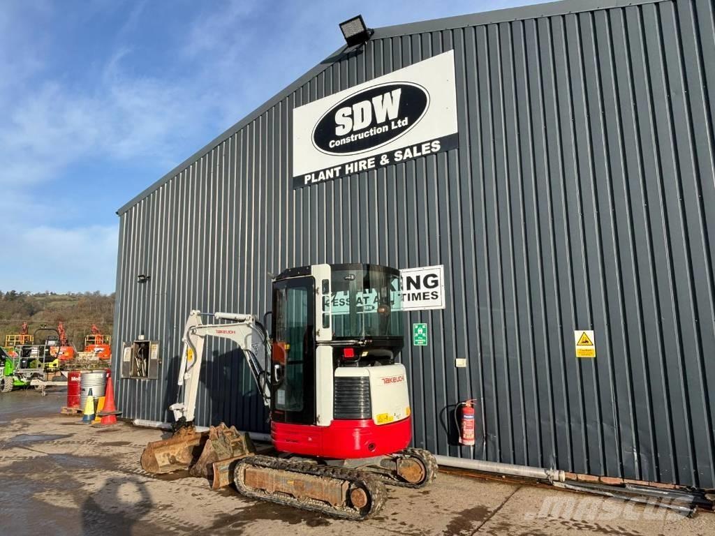 Takeuchi TB 23 R Minigrävare < 7t