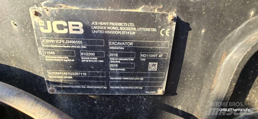 JCB 110 W Hydradig Hjulgrävare