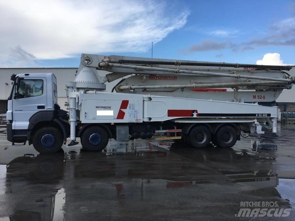 Betonstar 52M-5RZ Lastbilar med betongpump