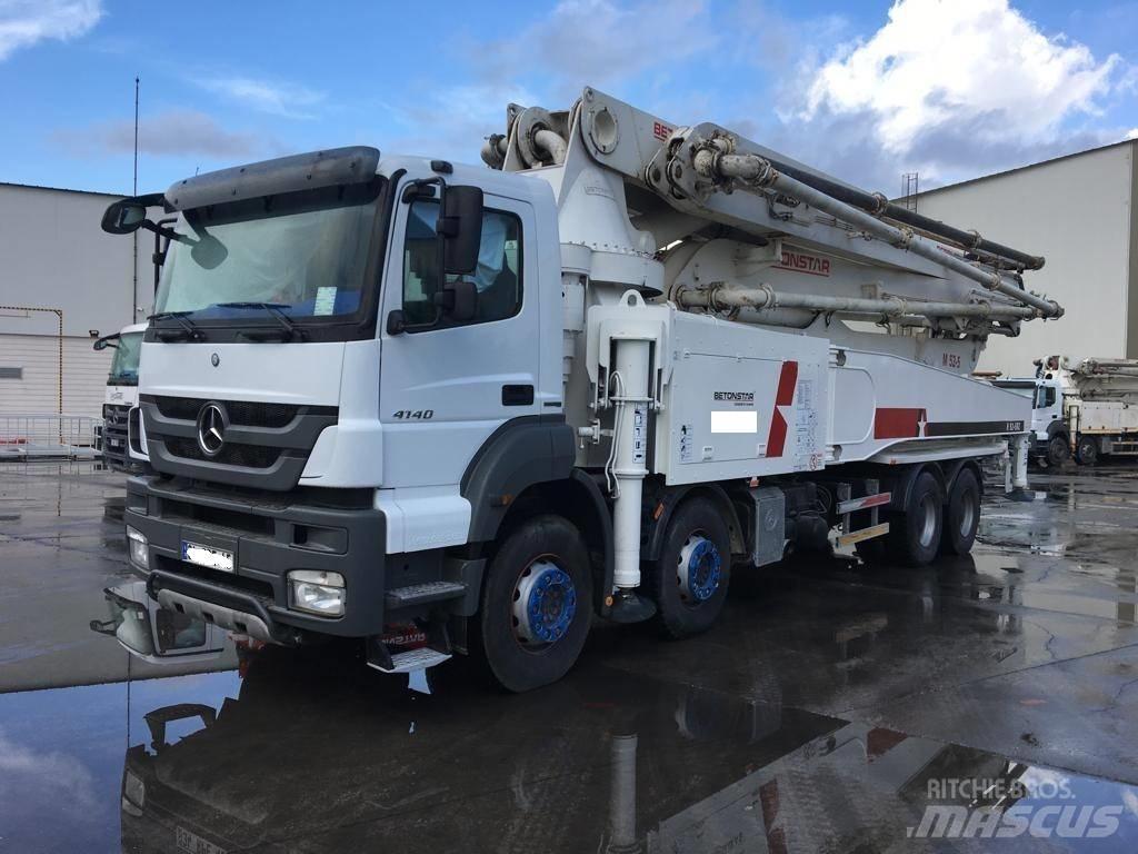 Betonstar 52M-5RZ Lastbilar med betongpump