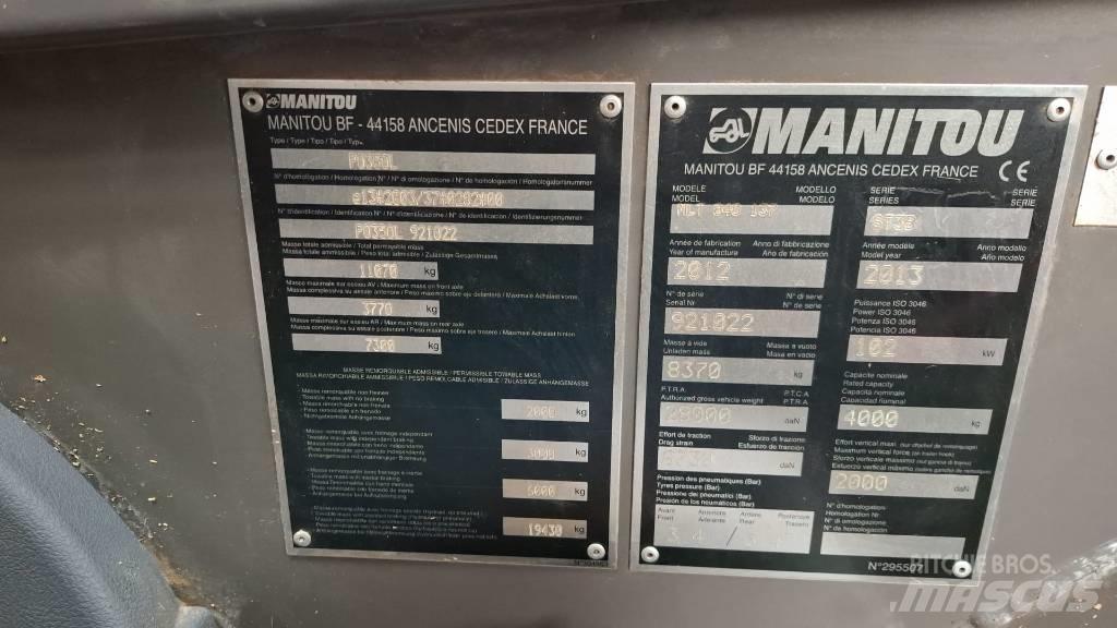 Manitou MLT 840-137 Teleskoplastare