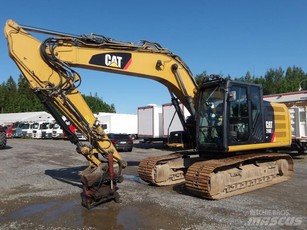 CAT 318 E L Bandgrävare