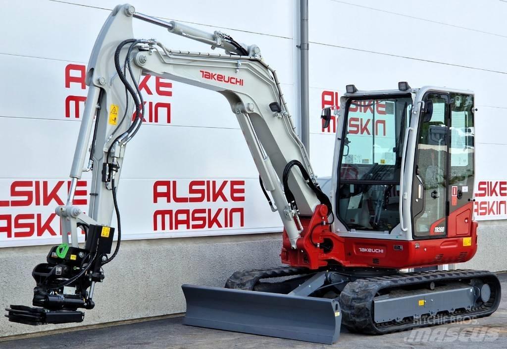 Takeuchi TB260 Minigrävare < 7t