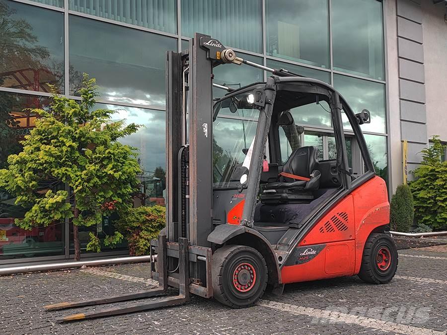 Linde H25D-02 Dieselmotviktstruckar
