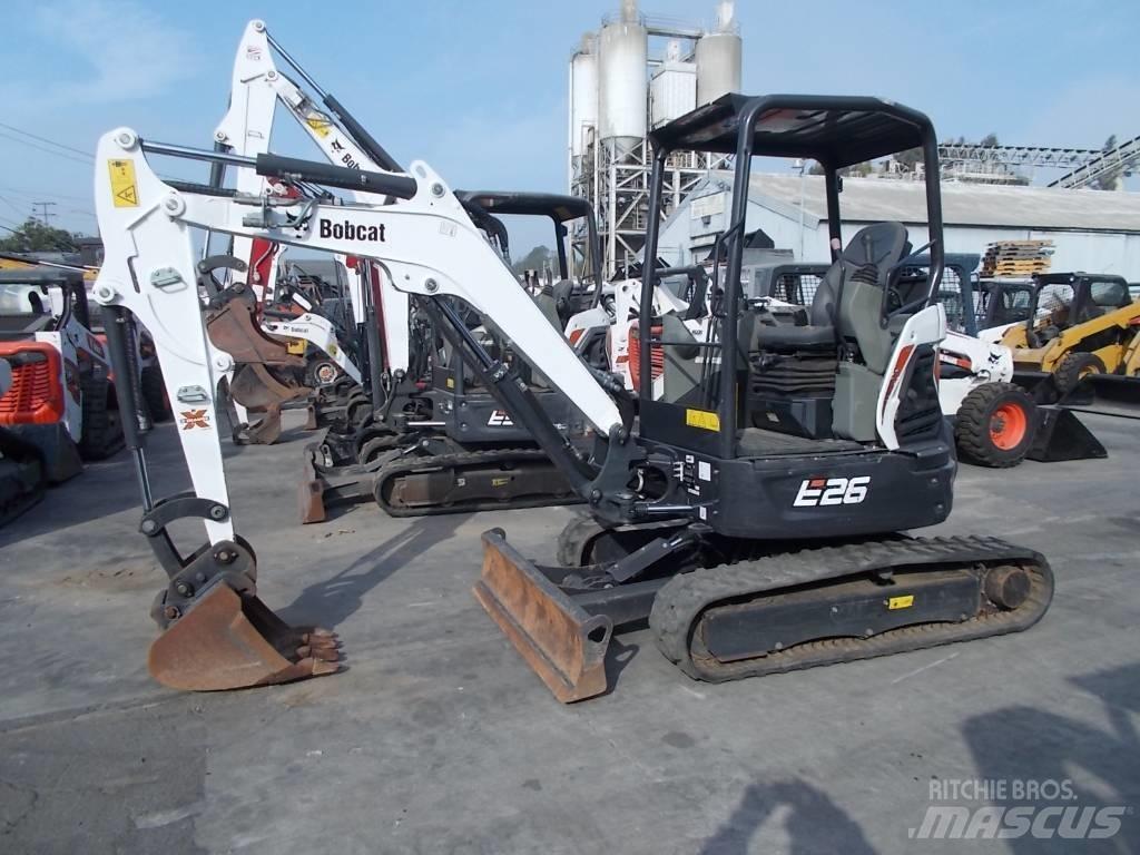 Bobcat E26GM Minigrävare < 7t