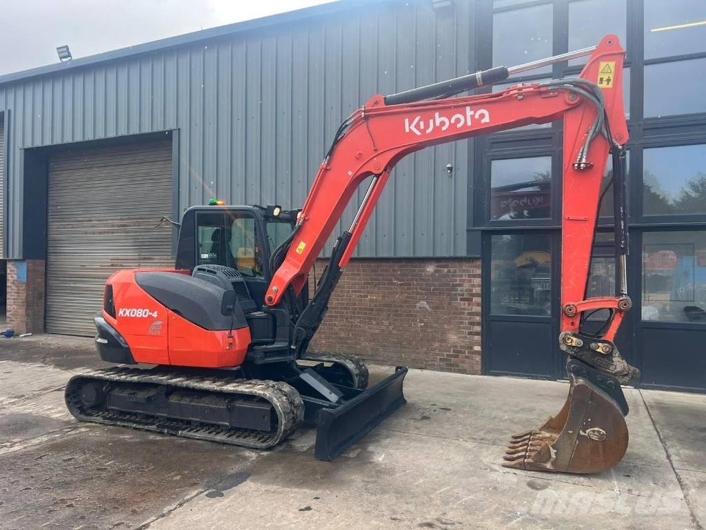 Kubota KX 080-4 Minigrävare < 7t