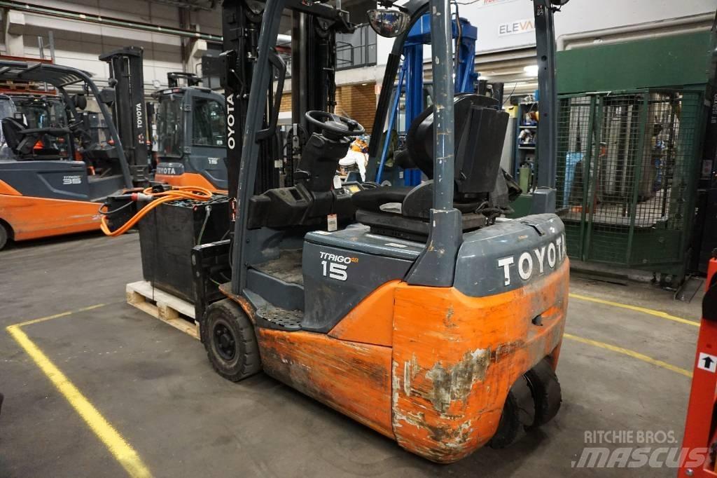Toyota 8FBE15T Elmotviktstruckar