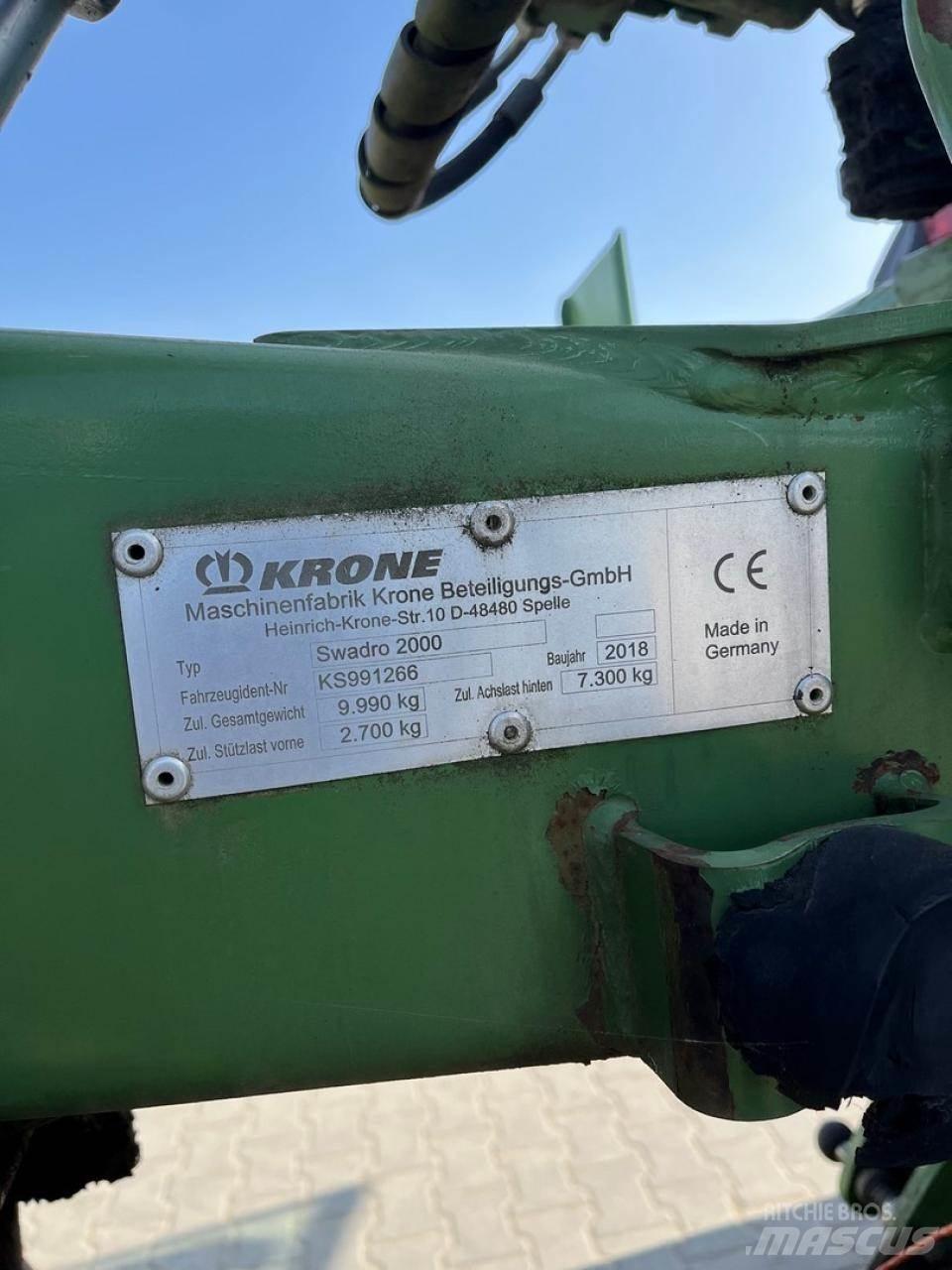 Krone Swadro 2000 Strängläggare