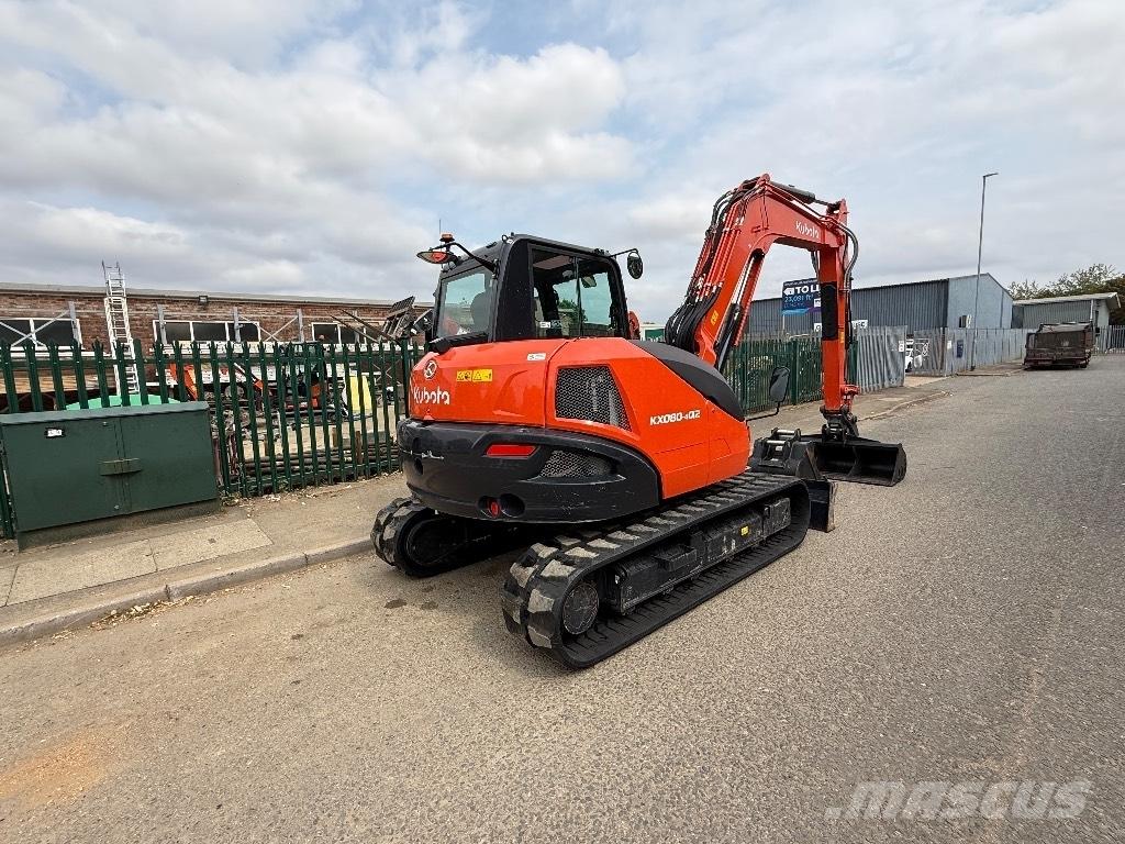 Kubota KX 080-4 Midigrävmaskiner 7t - 12t