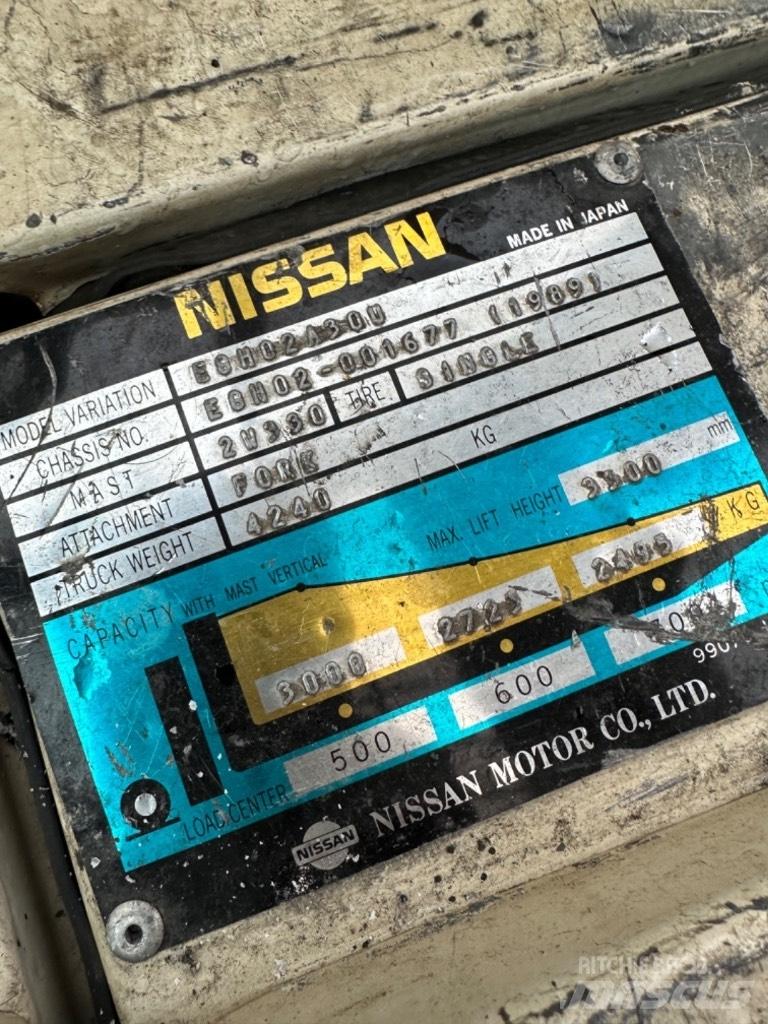 Nissan FD30 Dieselmotviktstruckar