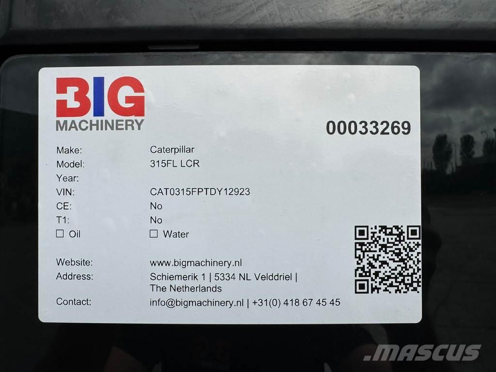 CAT 315F LCR Bandgrävare