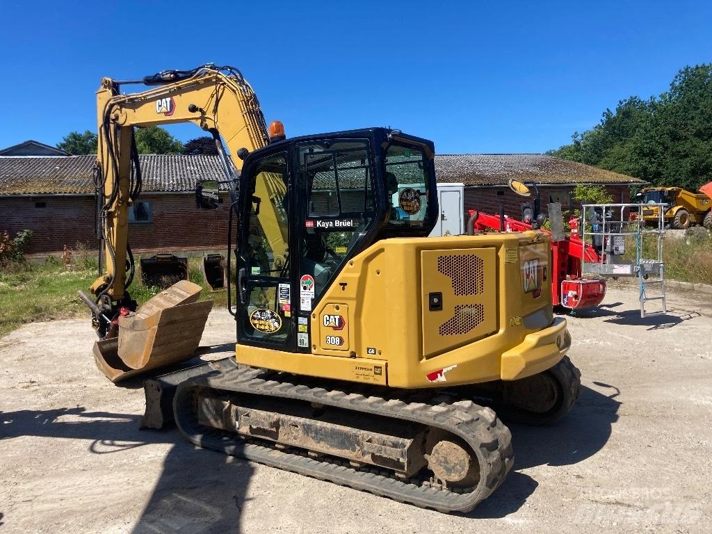CAT 308 Midigrävmaskiner 7t - 12t