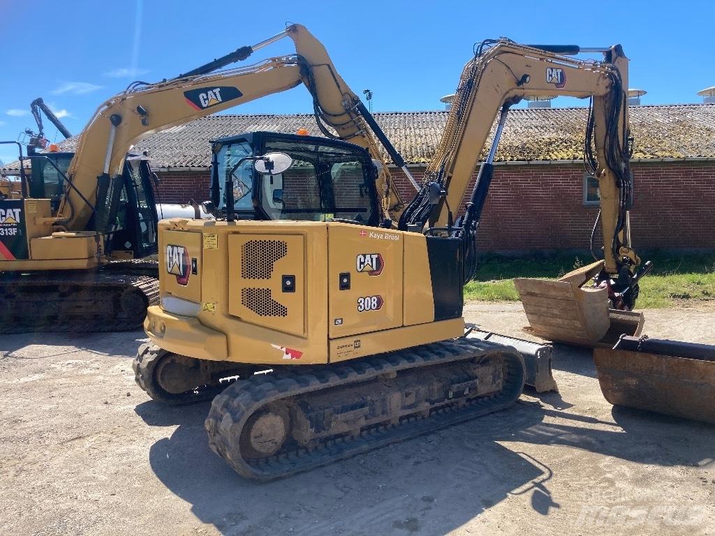 CAT 308 Midigrävmaskiner 7t - 12t