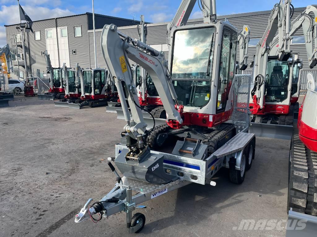 Takeuchi TB 216A Minigrävare < 7t