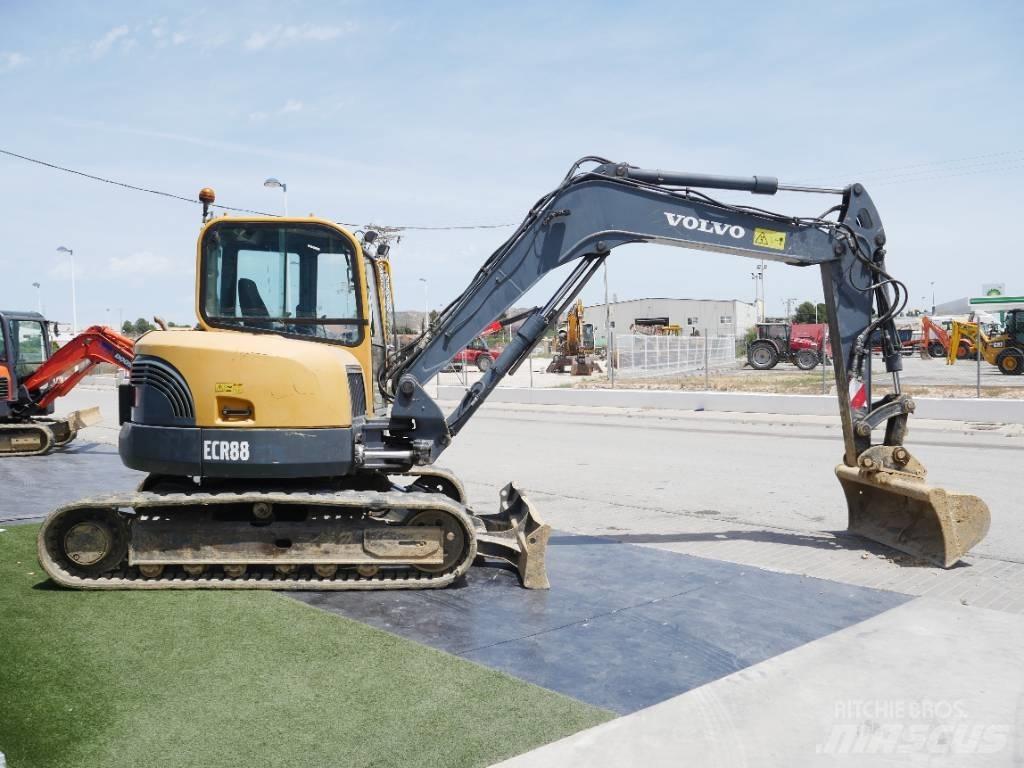 Volvo ECR 88 Midigrävmaskiner 7t - 12t