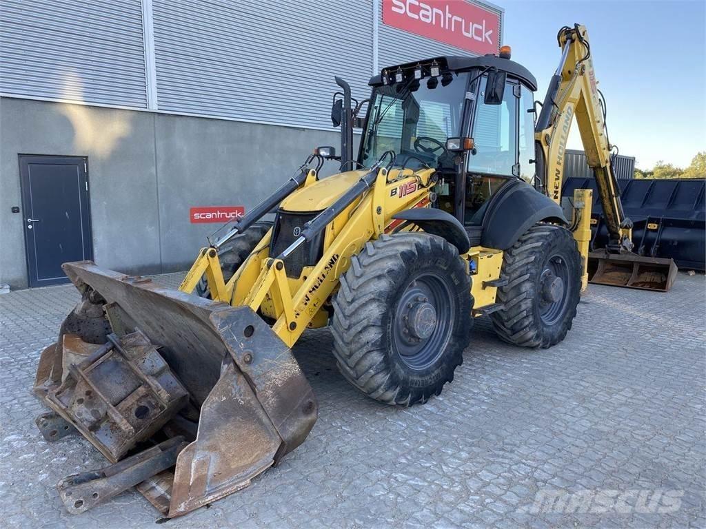 New Holland LB115 Grävlastare