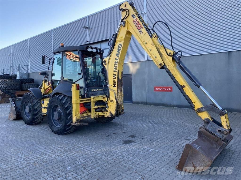 New Holland LB115 Grävlastare