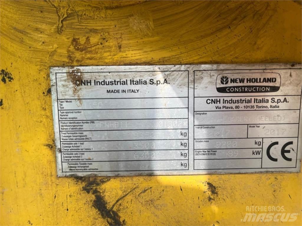 New Holland LB115 Grävlastare