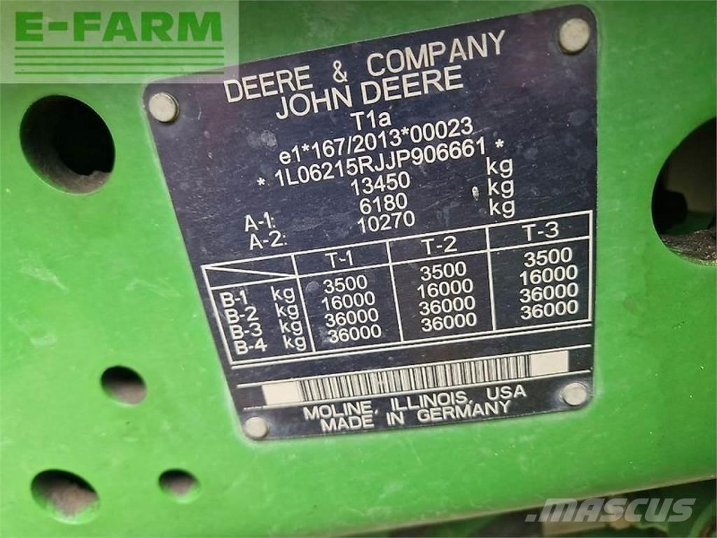 John Deere 6215r Traktorer