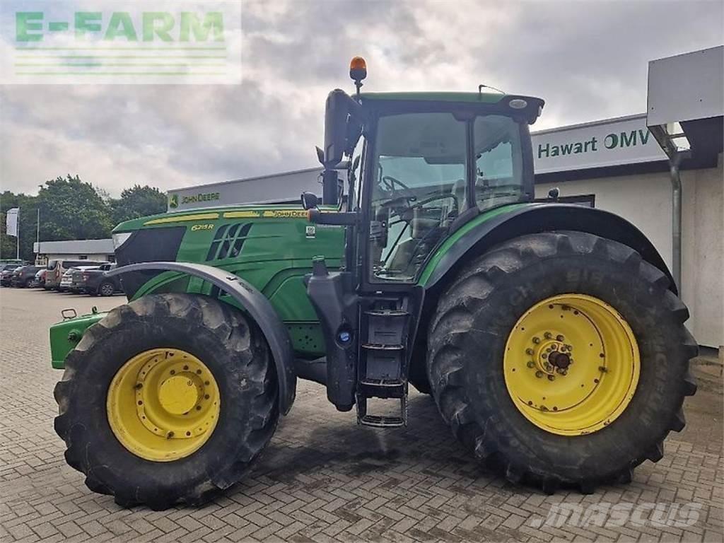 John Deere 6215r Traktorer