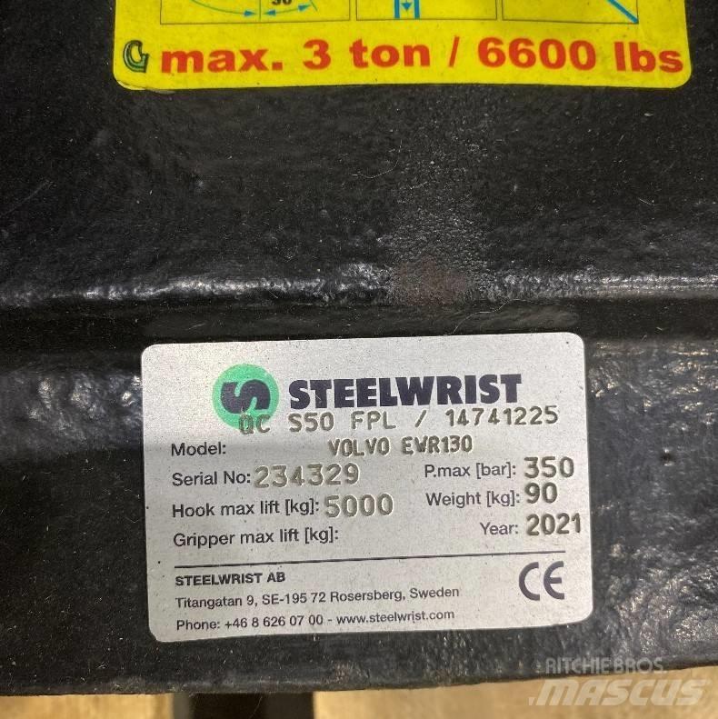 Steelwrist S50 Redskapsfäste/ adaptrar