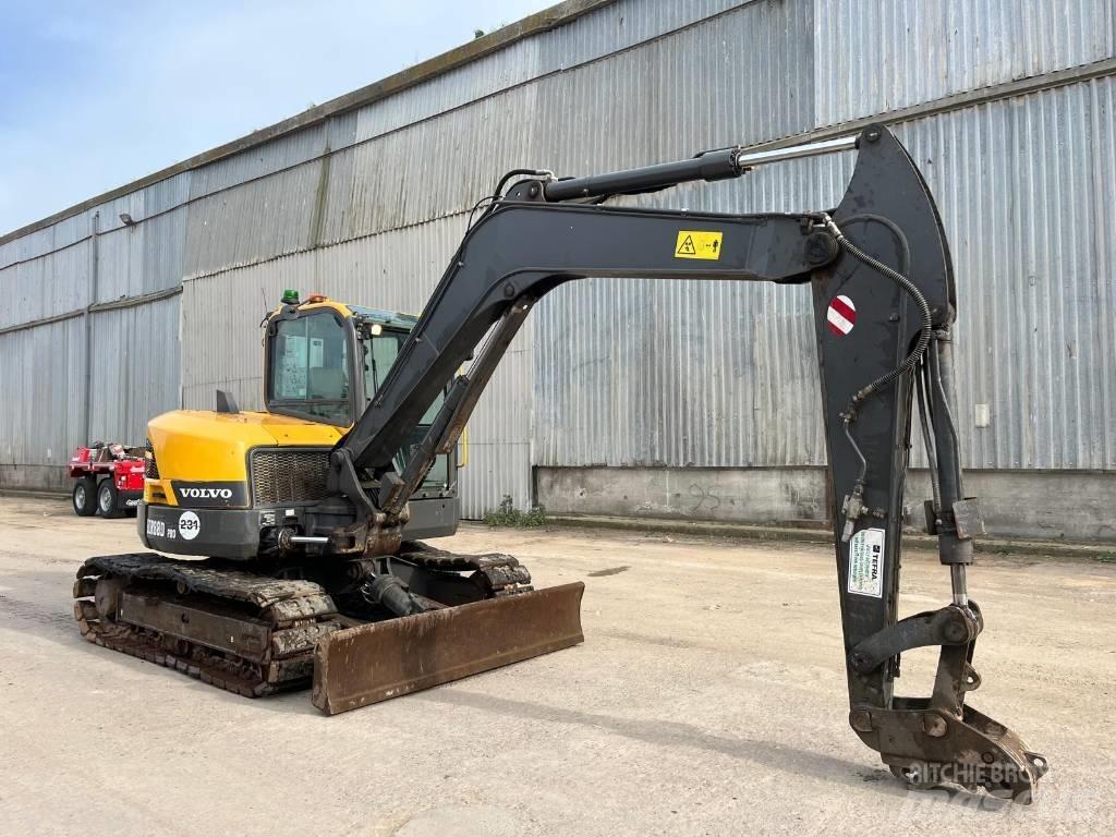 Volvo ECR 88 D Midigrävmaskiner 7t - 12t