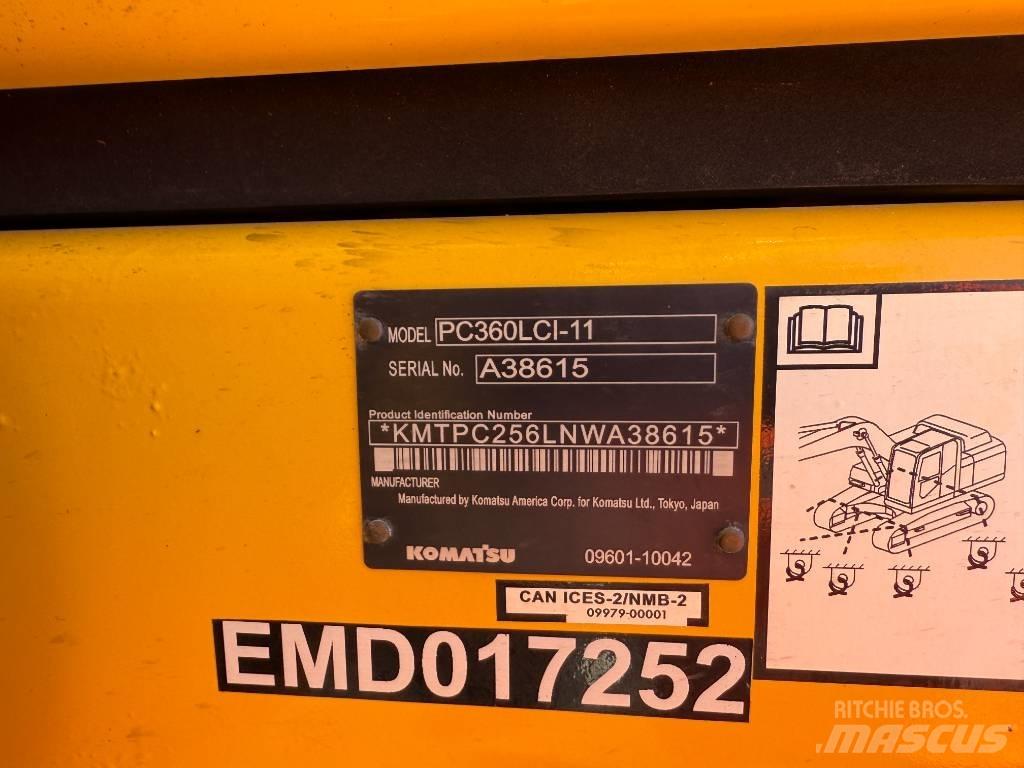 Komatsu PC360LCi-11 Bandgrävare