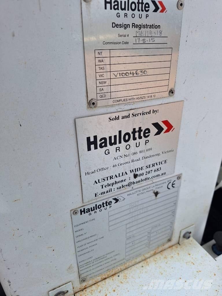 Haulotte Star 10 Kompakta självgående bomlyftar