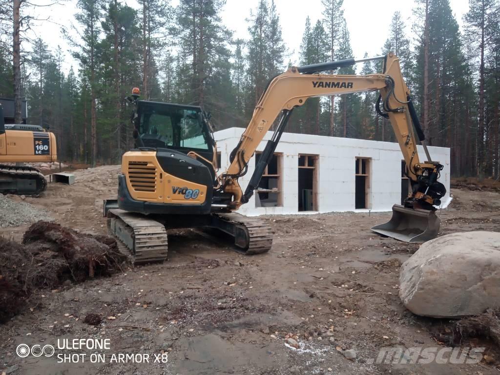 Yanmar Vio 80-1A Midigrävmaskiner 7t - 12t