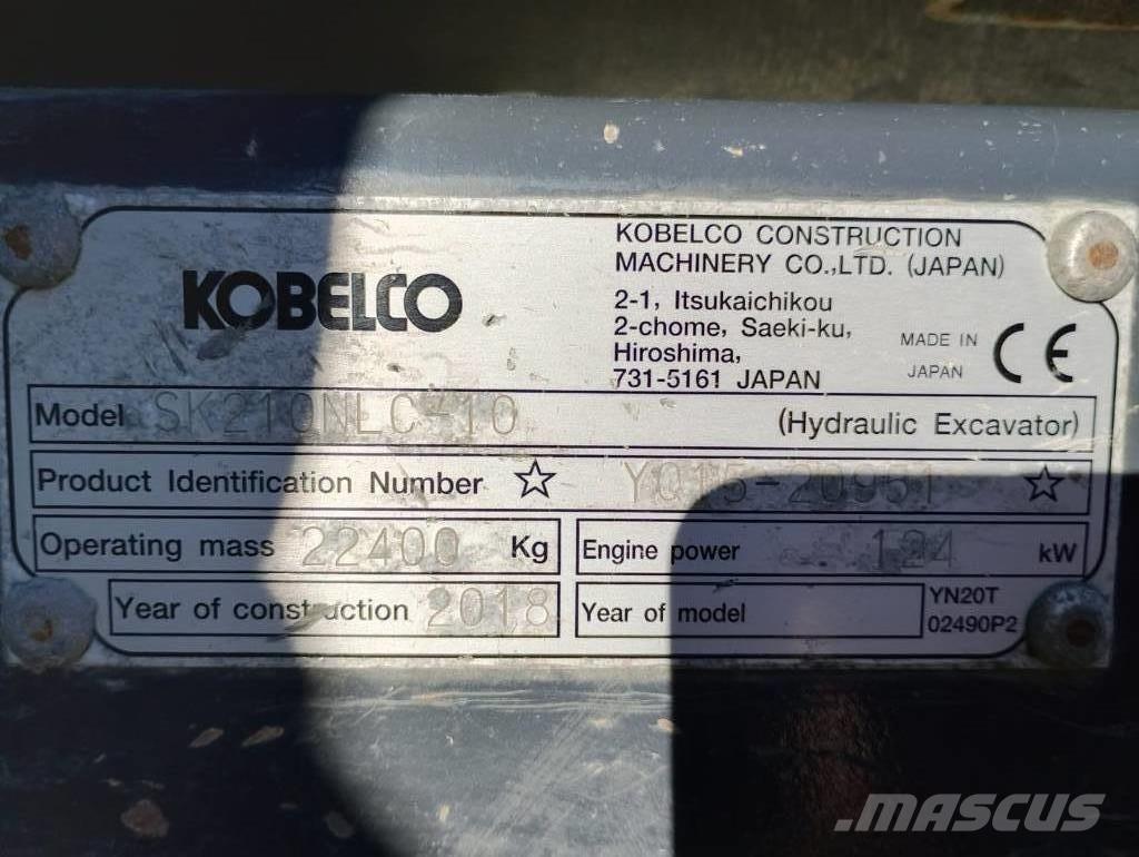 Kobelco SK210 N LC Bandgrävare