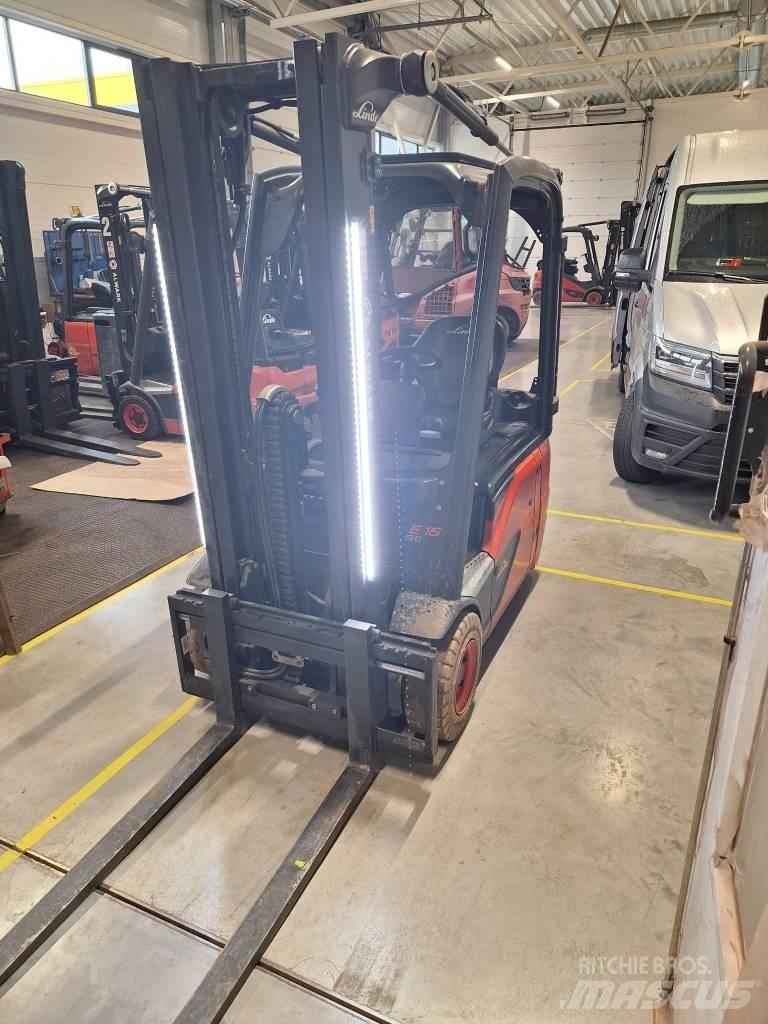 Linde E16 Elmotviktstruckar