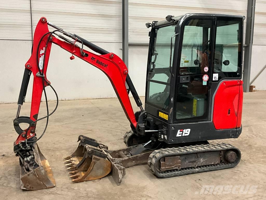 Bobcat E 19 Minigrävare < 7t