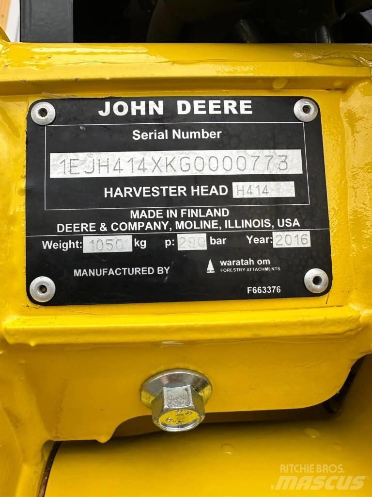 John Deere H 414 Skördaraggregat